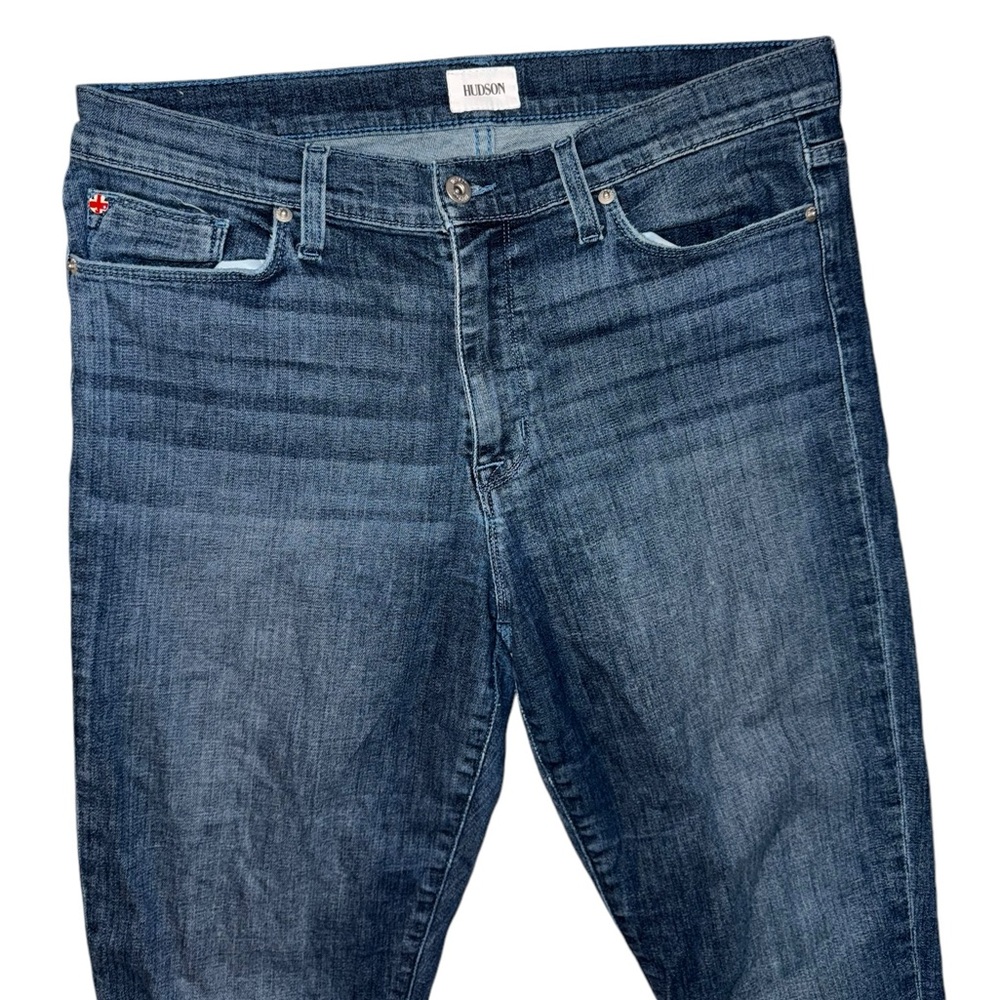Hudson Jeans Blair High Rise Super Skinny Dark Wash Size 32 - Picture 3 of 7